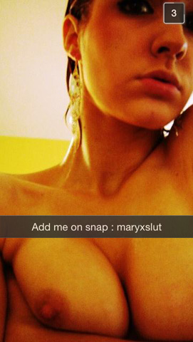 Naked girls to add on snapchat